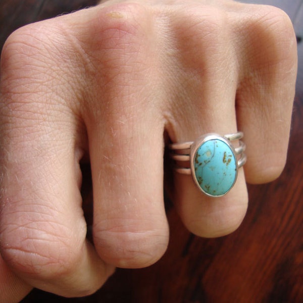 Turquoise robin egg ring