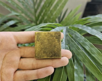 Pomello per mobile in ottone massiccio fatto a mano: maniglia per cassetto in stile vintage