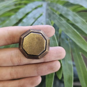 Handmade Solid Brass Cabinet Knob, Drawer Pull, Kitchen Hardware, Vintage Style, Brass Drawer Knob, Mid Century Modern Cabinet Pull