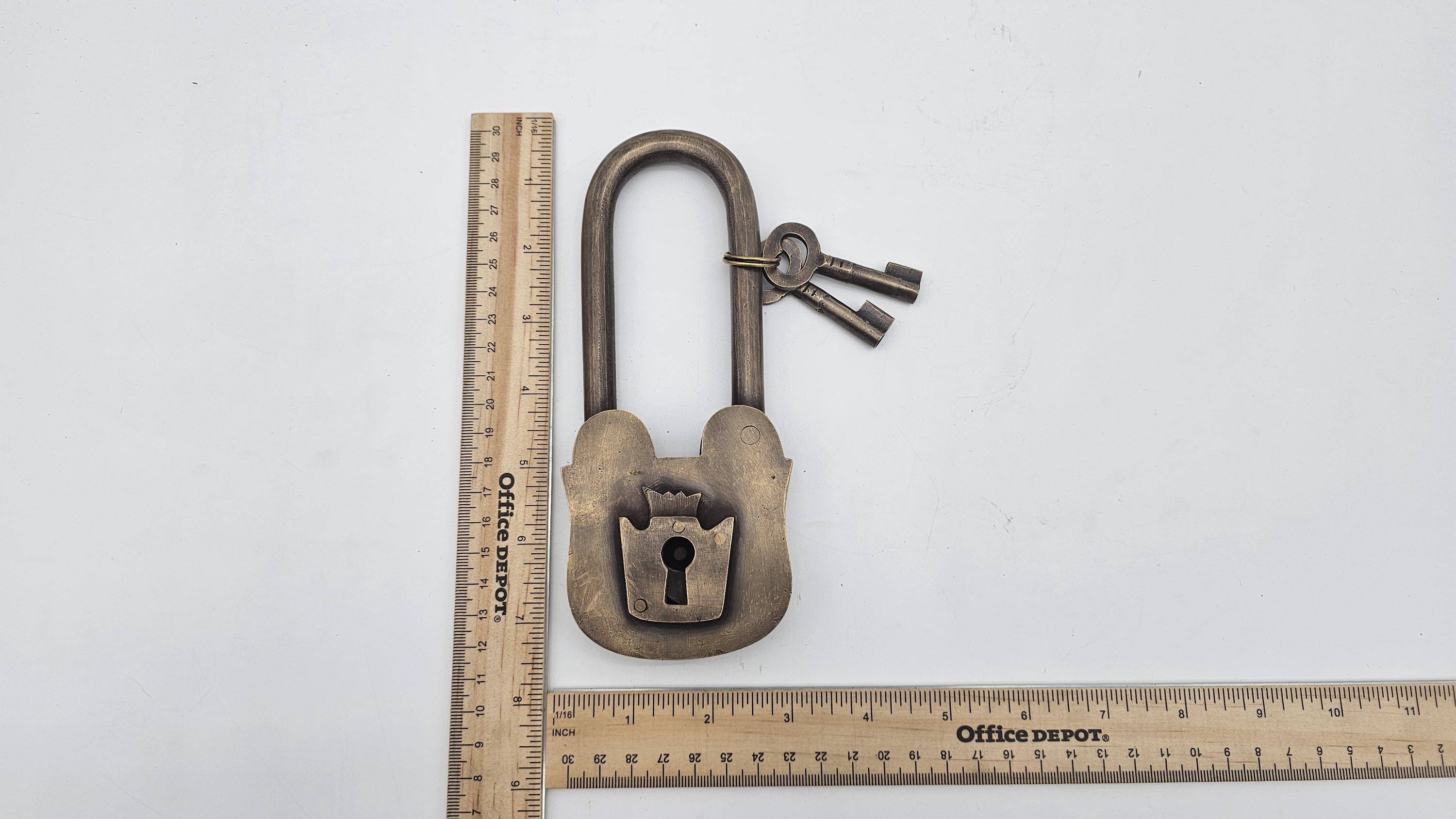 Vintage Rustic Lock Handmade 7