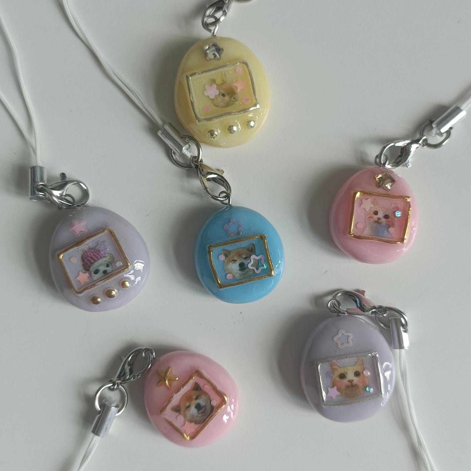 ポメころび❤️ マラカイト　トリプレット　トリリアント 14kgf チャーム Juminocore Charms - Etsy