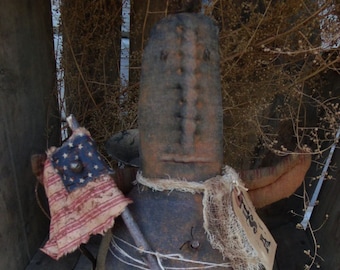 Primitive Americana Angel Cupboard Tuck