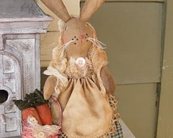 PDF Downloadable Pattern - Olivia Bunny E-Pattern - Hafair