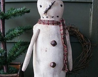 PDF Downloadable Pattern - Old Man Snow - E-Pattern - Hafair