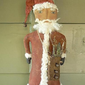 PDF Downloadable Pattern - Santa Door Hanger E-Pattern