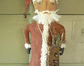 PDF Downloadable Pattern - Santa Door Hanger E-Pattern