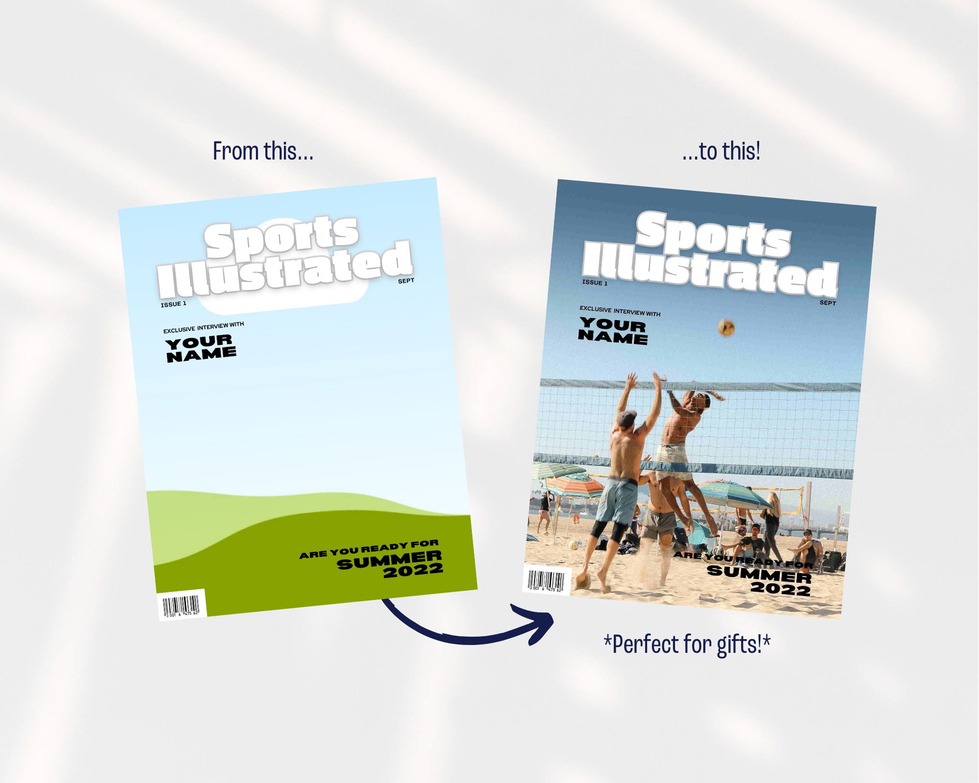 Sports Cover Template – Pro Athlete Canva Layout - Etsy