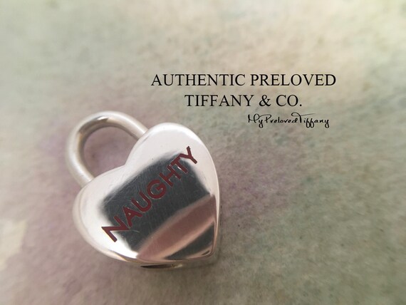Excellent Authentic Tiffany & Co. Christmas Red Enamel Naughty
