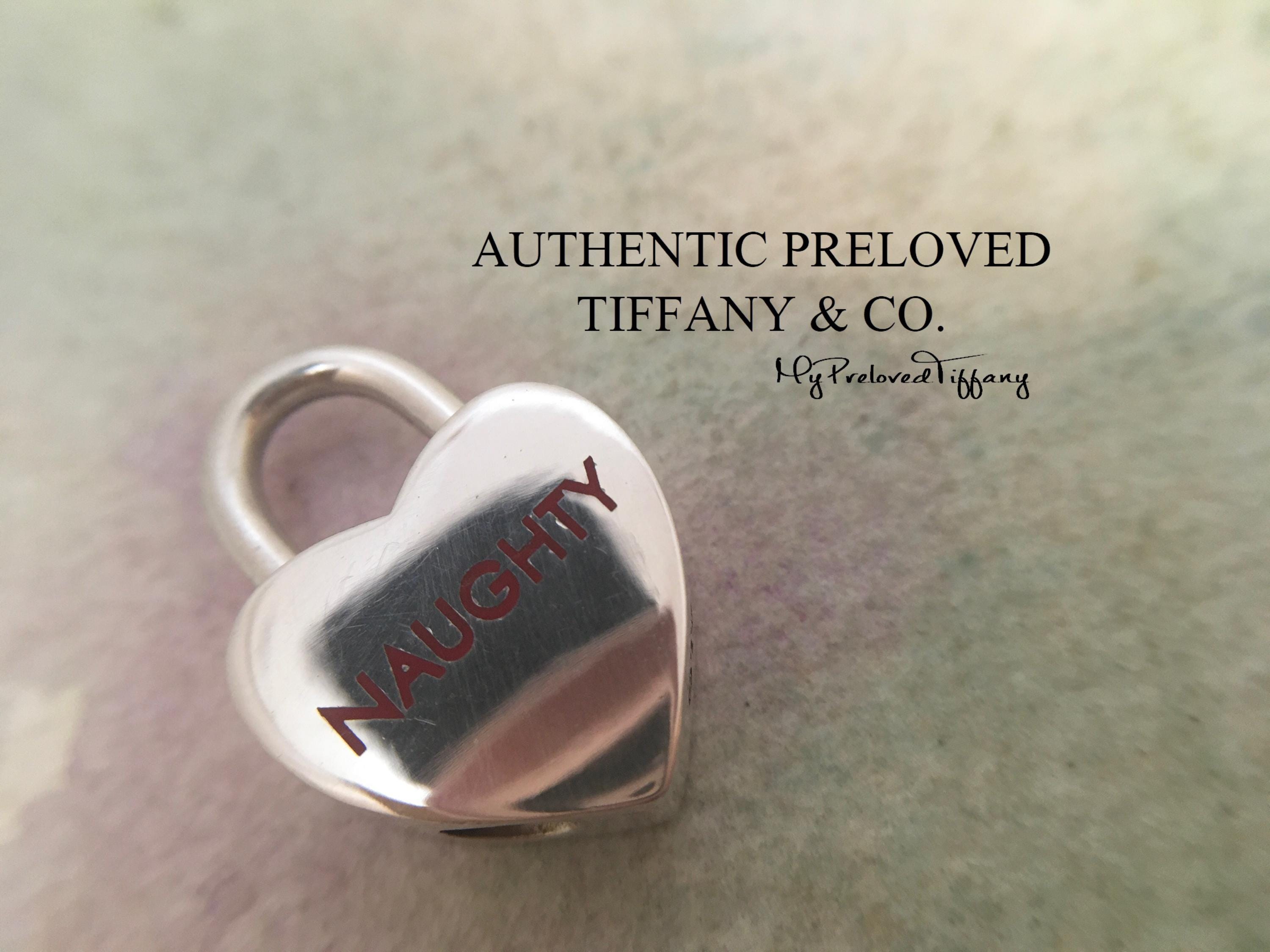 Excellent Authentic Tiffany & Co. Christmas Red Enamel Naughty