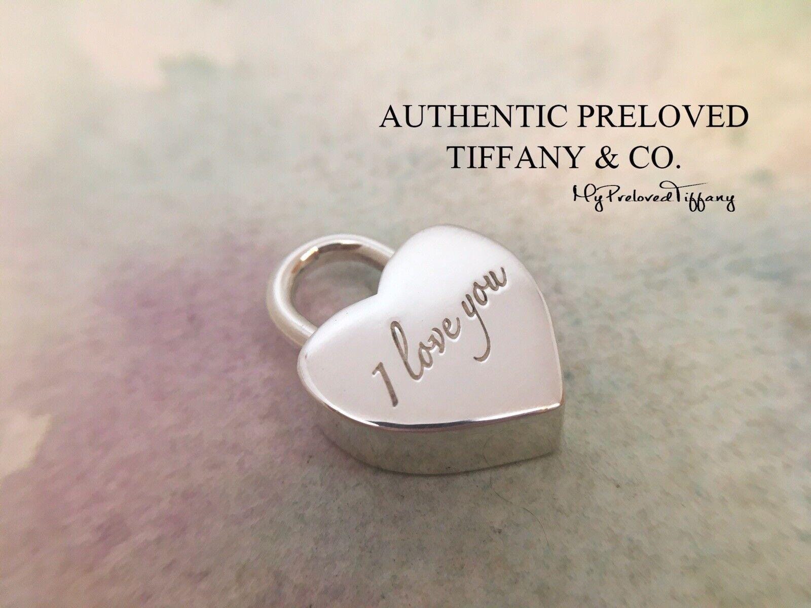 Tiffanys and co necklace heart lock - Etsy 日本