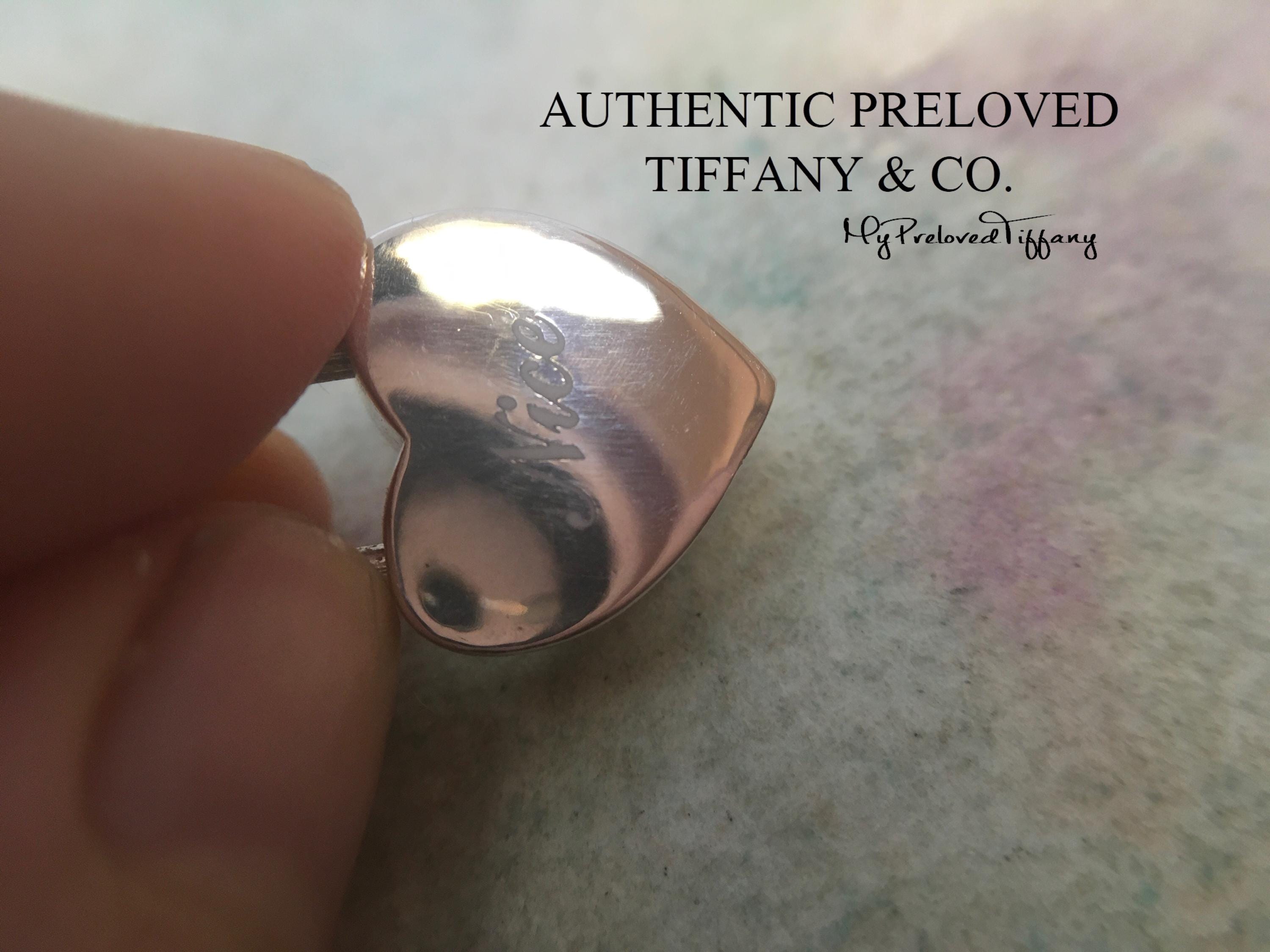 Excellent Authentic Tiffany & Co. Christmas Red Enamel Naughty