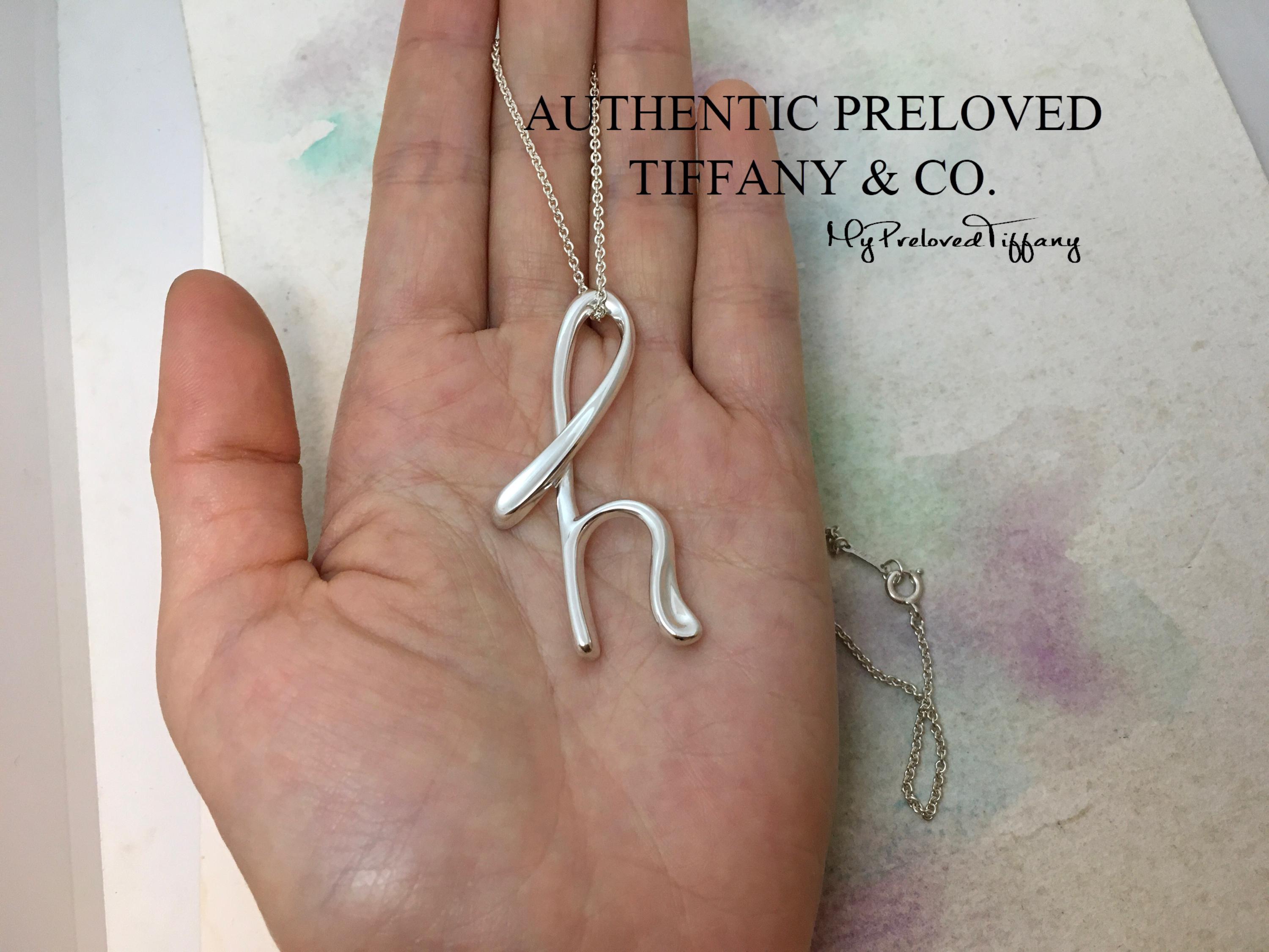 Elsa Peretti Initial - Etsy