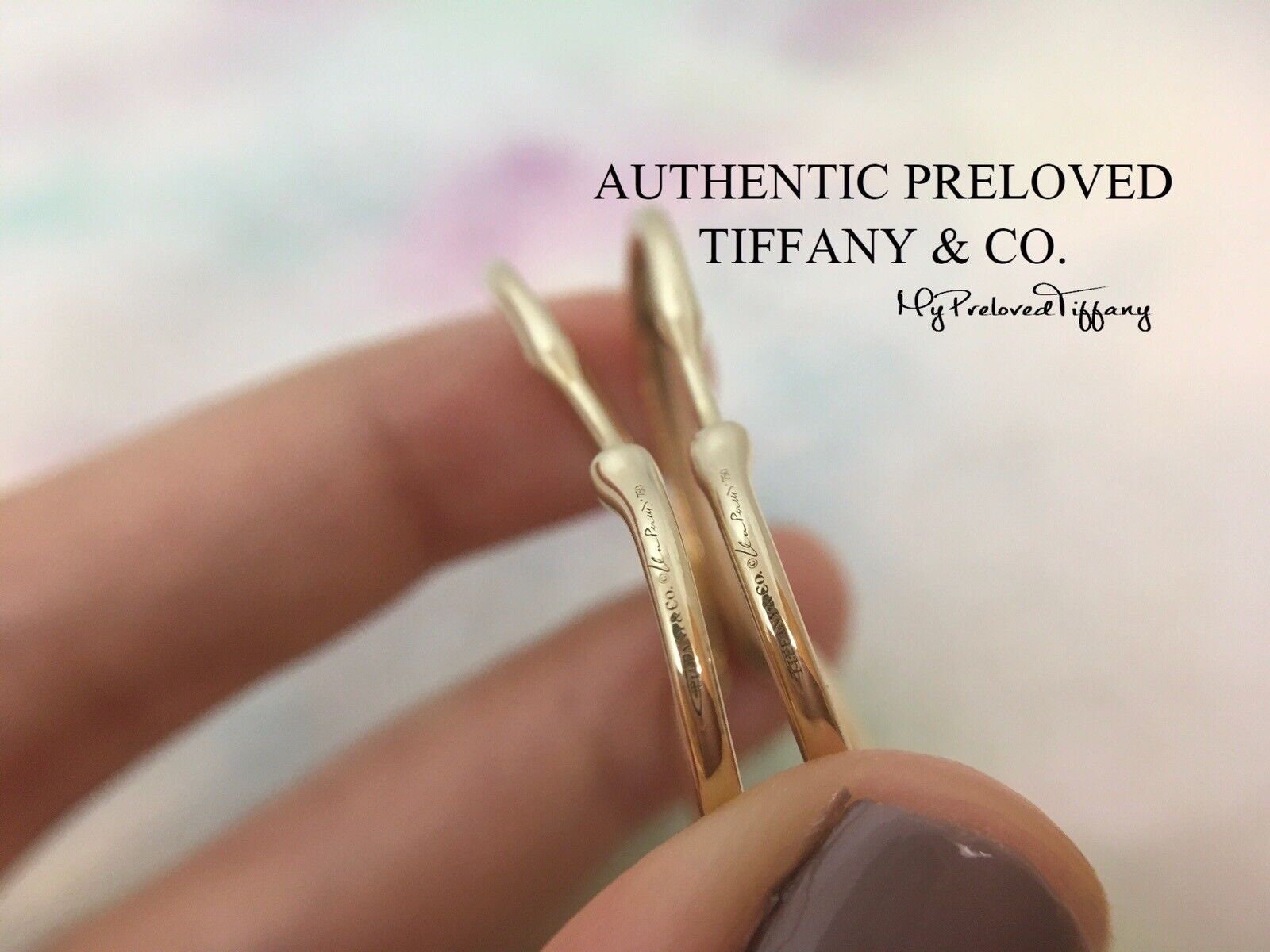 Excellent Authentic Preloved Tiffany & Co. Elsa Peretti 35mm Open