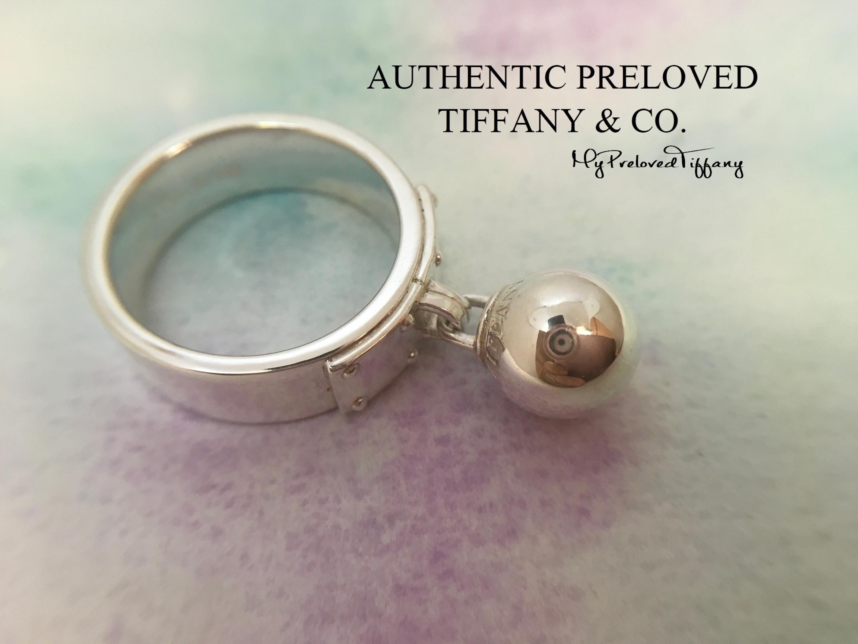 Tiffanys and Co Ball Ring - Etsy