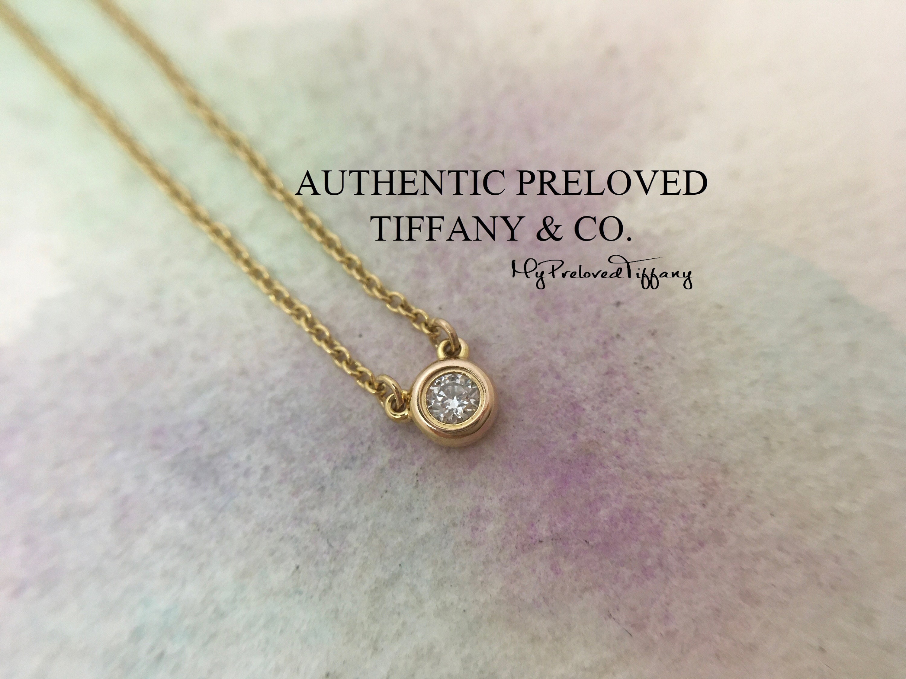 Tiffanys and co necklace pink - Etsy 日本