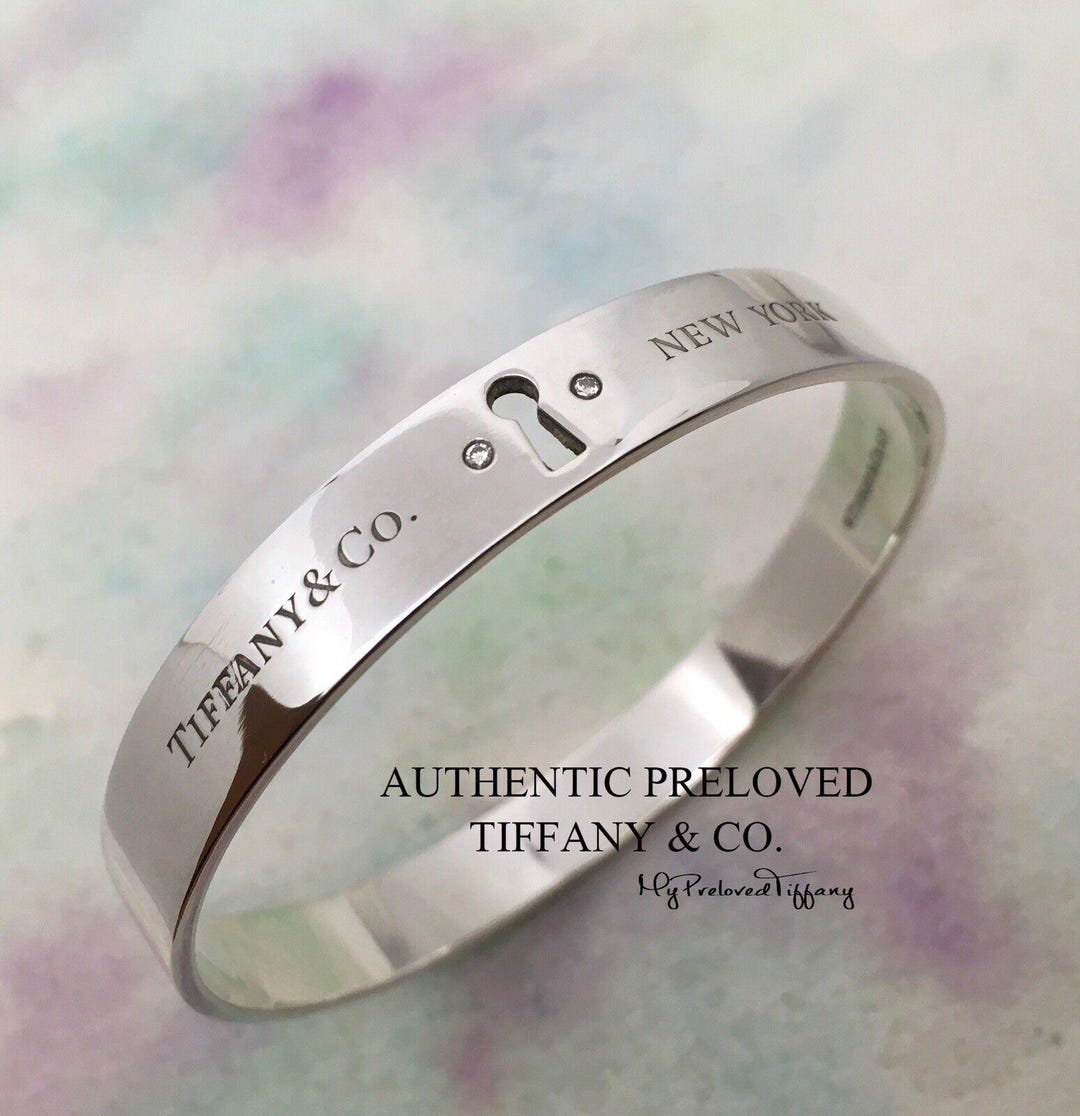 【ユーズド品】TIFFANY　Knife Edge Bangle　＊592 Tiffany & Co. Sterling Silver 925 Twist Braided Knife Edge
