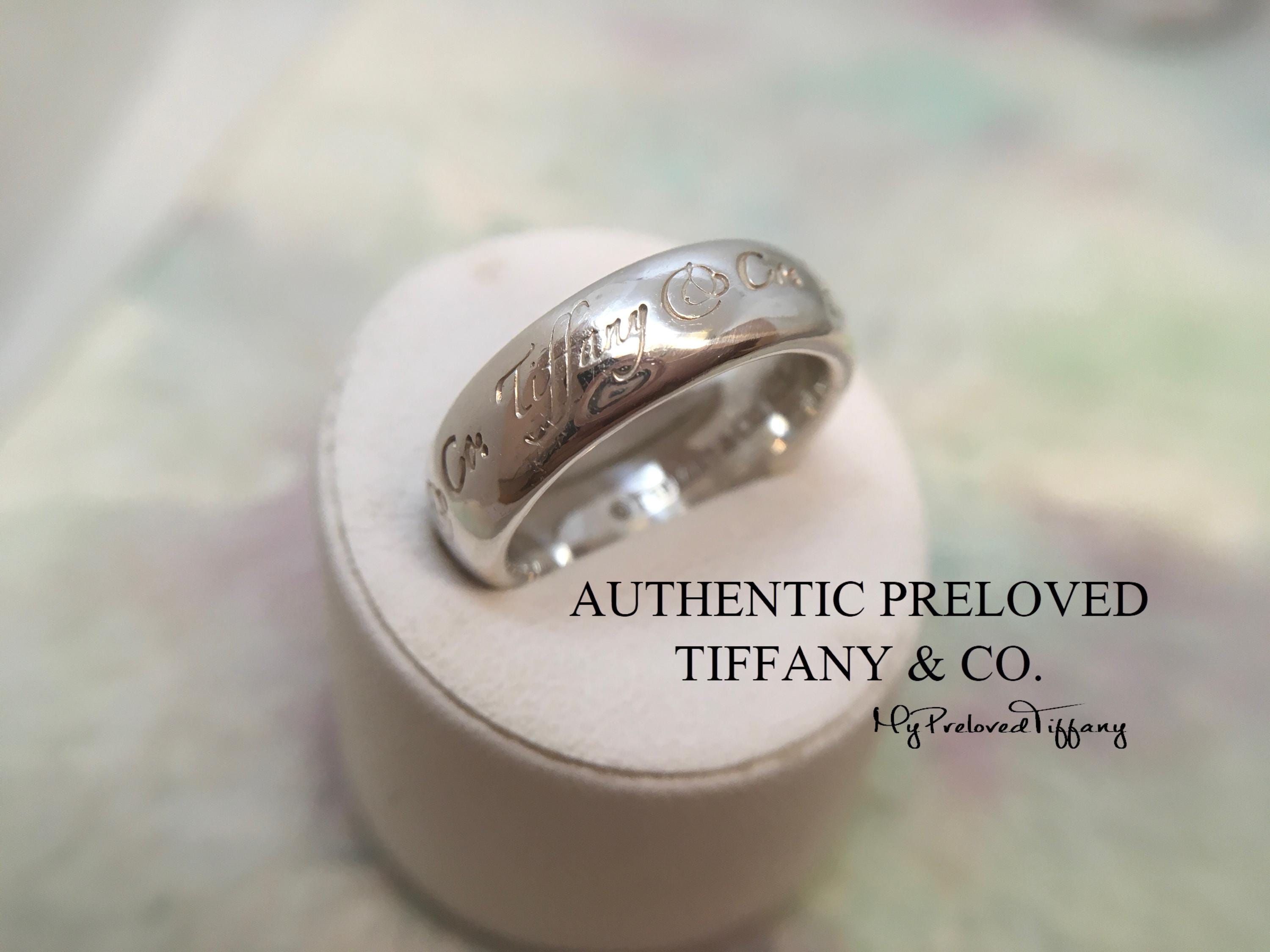 Tiffanys and Co Notes Ring - Etsy