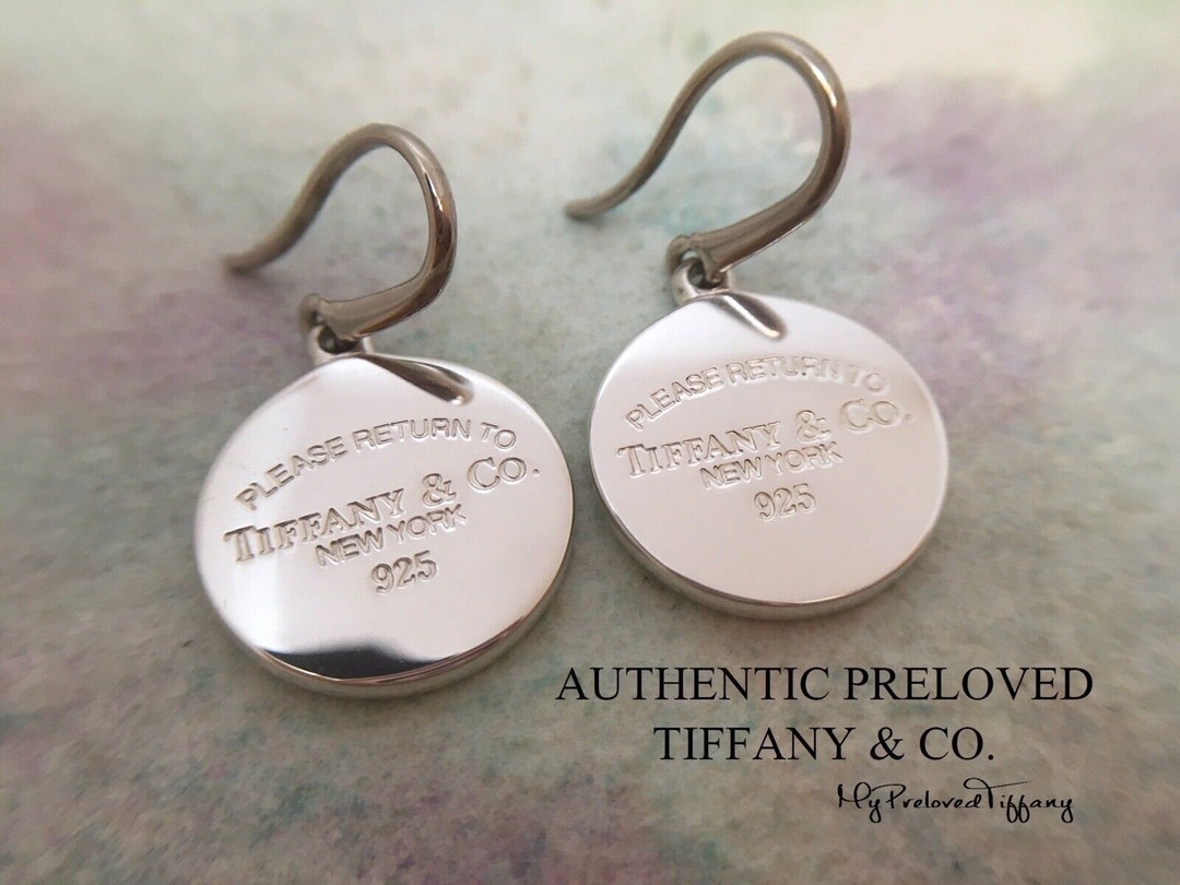 Tiffany & Co. 925シルバー RETURN TO ピアス Return to Tiffany®:Full Heart Earrings in Sterling Silver