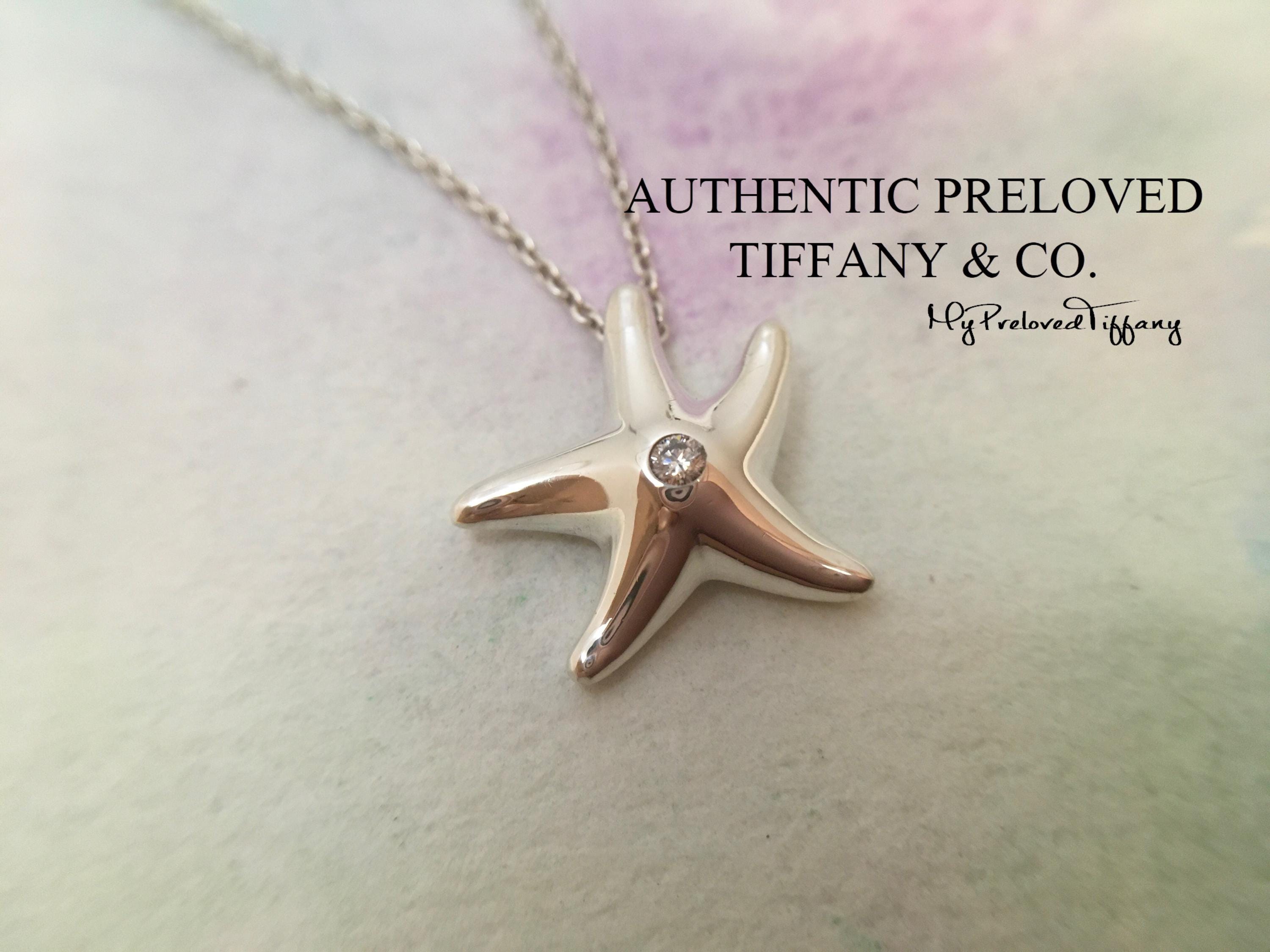 Tiffanys and Co Starfish Necklace - Etsy UK