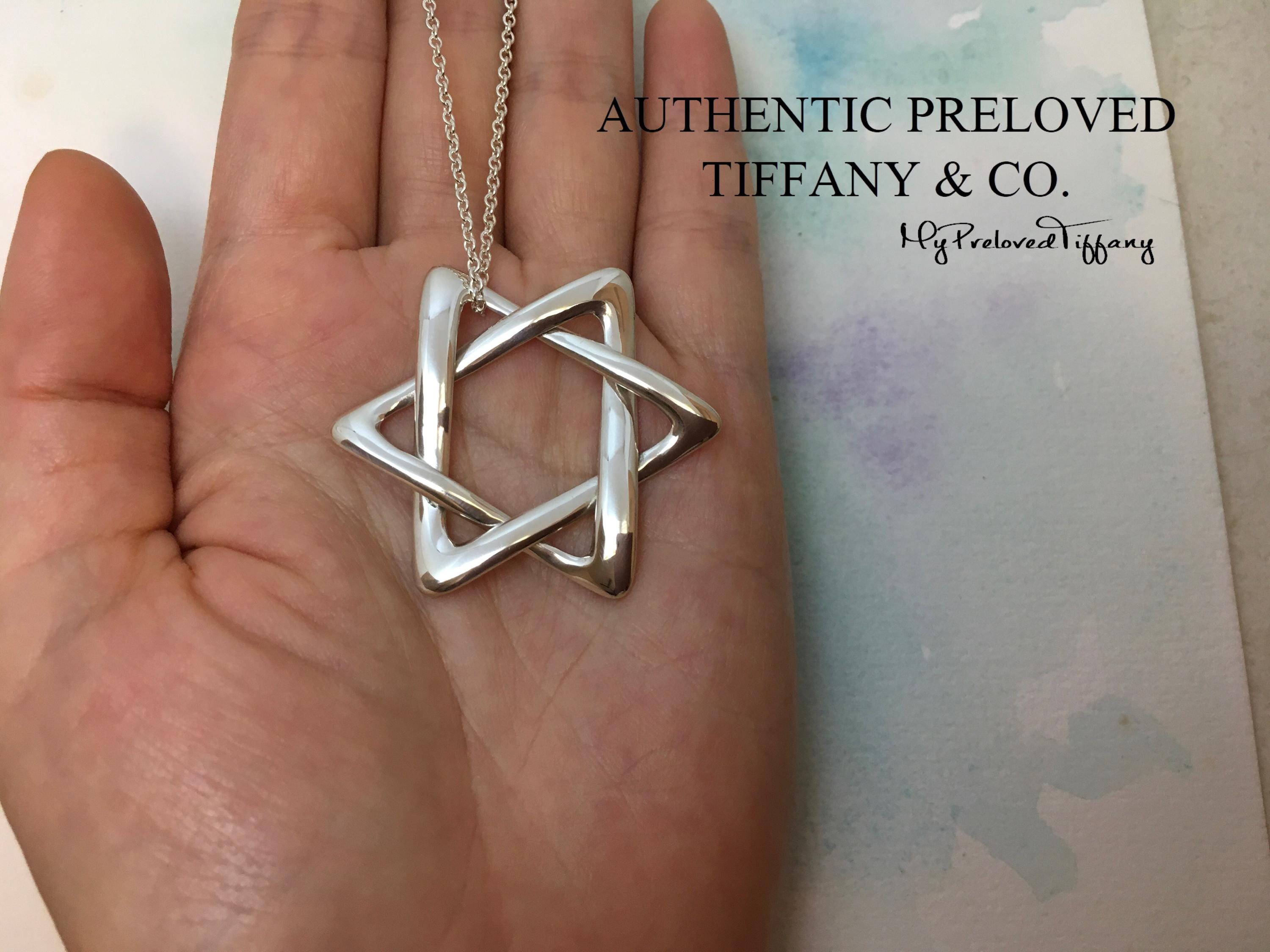 Tiffany's Star of David Necklace - Etsy Canada