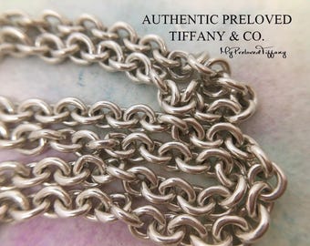 Authentic Tiffany & Co. Return to Medium Heart Love Lock