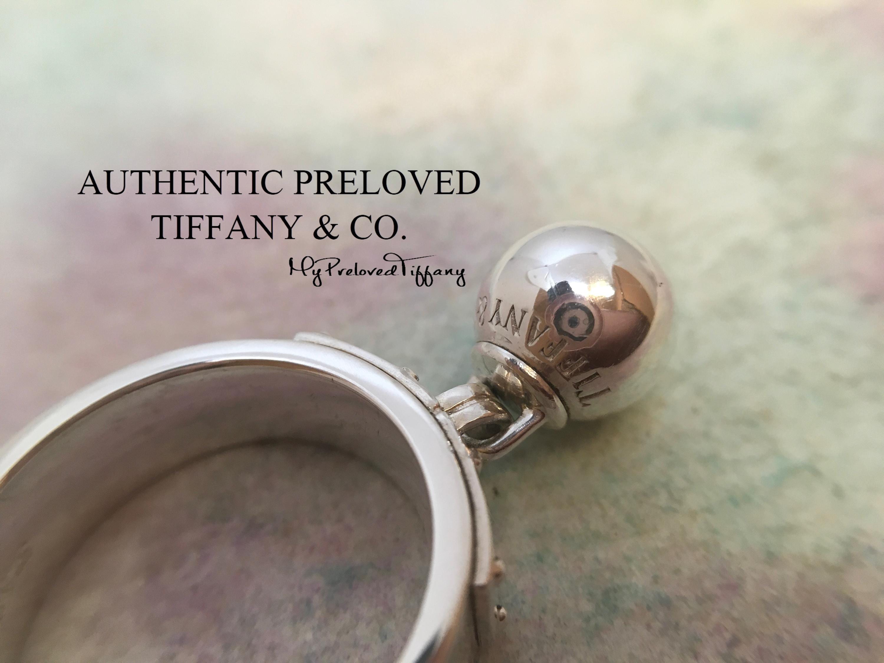 Authentic Preloved Tiffany & Co. Hardwear Dangling Ball Silver