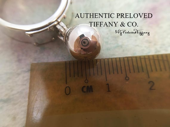 Authentic Preloved Tiffany & Co. Hardwear Dangling Ball Silver