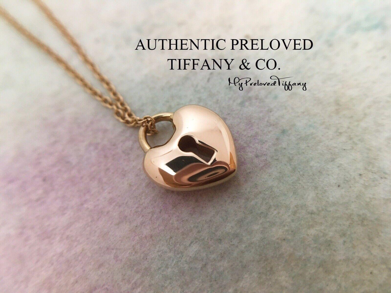 Tiffanys and Co Necklace Heart Lock