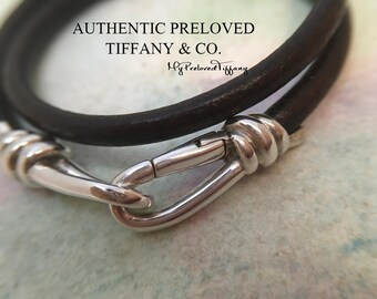 Authentic Tiffany & Co. Paloma Picasso Silver Knot Double  display picture 2