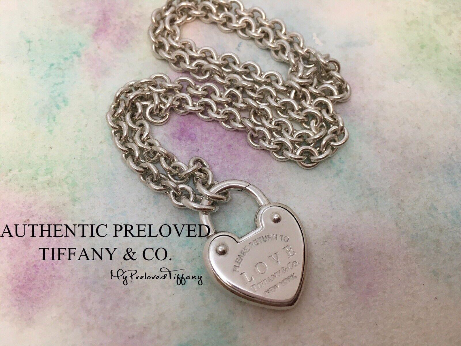 Love Lock Necklace Tiffany Heart Locket Pendant Tiffany Co Return