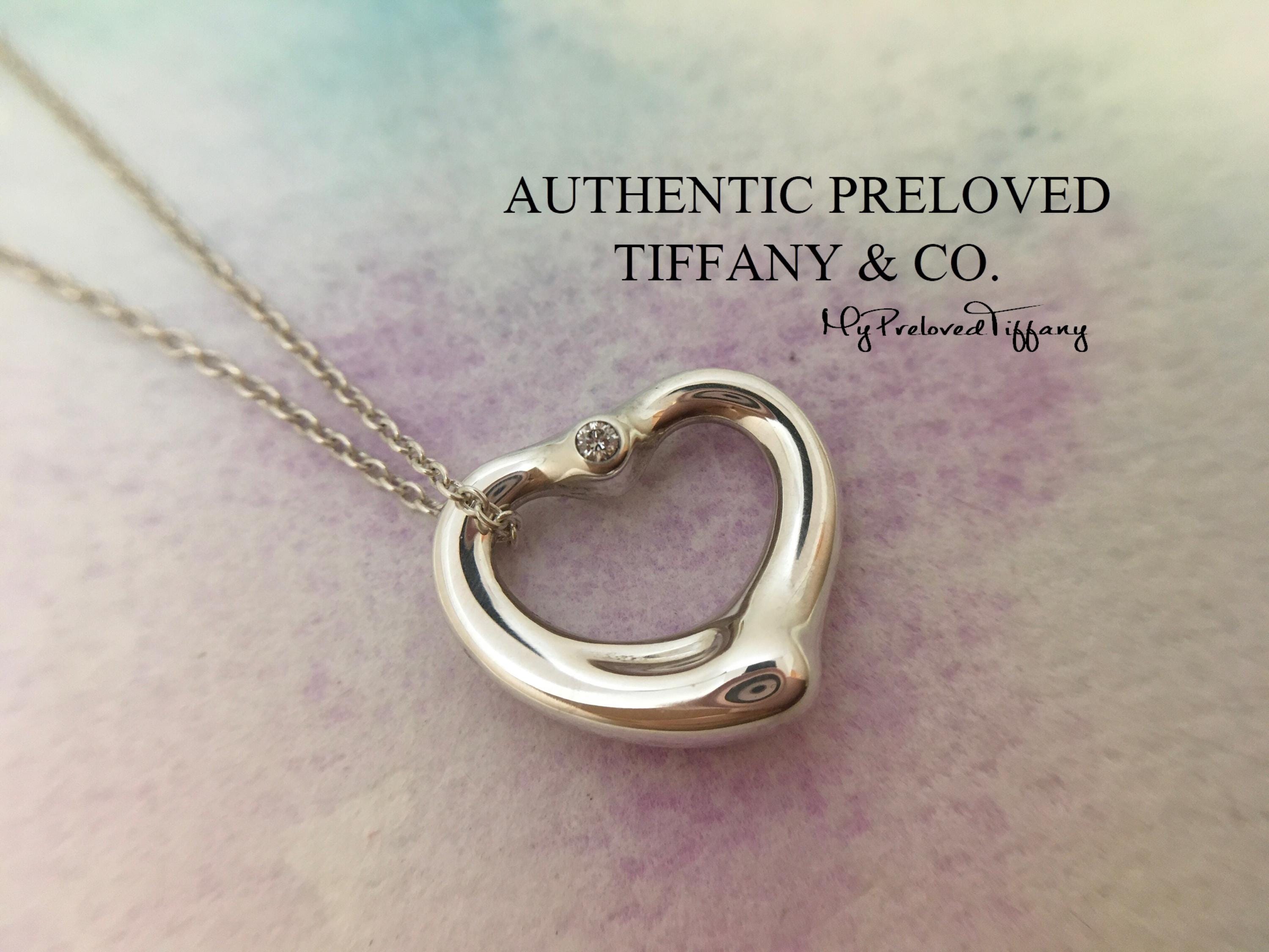 Tiffanys and co heart necklace - Etsy 日本