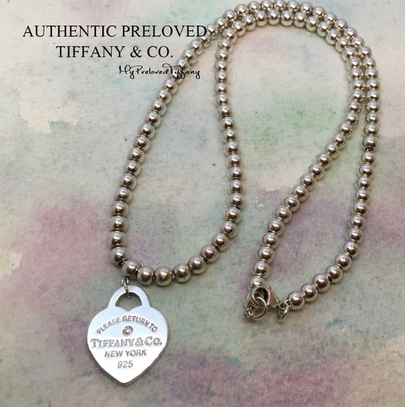 Excellent Authentic Preloved Tiffany & Co. Return to Small Heart