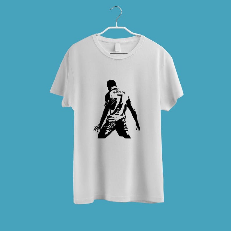 Ronaldo Svg Png File, Ronaldo   Silhouette, Ronaldo Vector, Ronaldo   Clipart, Cr7 Svg Png, Cr7 Vector, Ronaldo Goat Svg, Cristiano Ronaldo