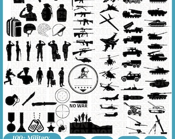 Military Svg Bundle, Military Png, Military Soldier Svg Bundle, Military Veteran Svg, Veteran Army Svg, Military Cut File, Military Clipart