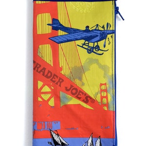 Bolsa com zíper para carteira Midori Travelers Notebook San Francisco Dori Insert
