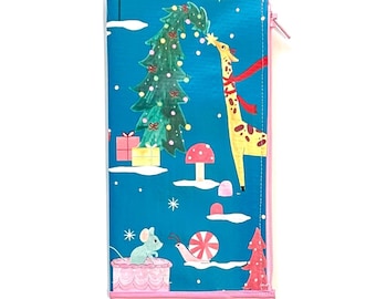 Regular size Holiday Hijinx Zipper Pouch Wallet Insert