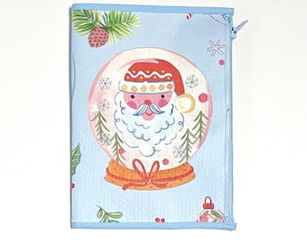 Zipper Pouch Wallet Insert Midori Travelers Notebook Snow Globe insert
