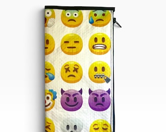 Ready to Ship Regular Size Zipper Pouch Wallet Insert Travelers Notebook Very Emotional design