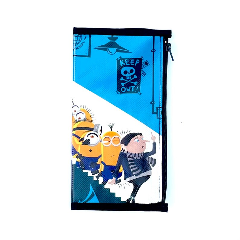 Zipper Pouch Wallet Insert Minions Design Made to Order Dori Etsy