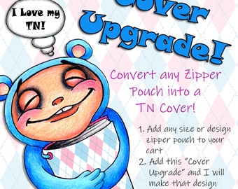 Cover Upgrade for Travelers Notebook or Hobonichi Style Journal Cover