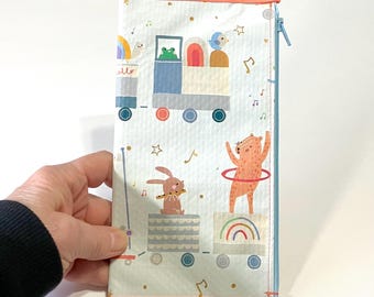 Regular size Baby Animals Zipper Pouch Wallet Insert