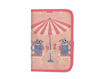 Craft Folder Insert Cats on Vacay design no zipper