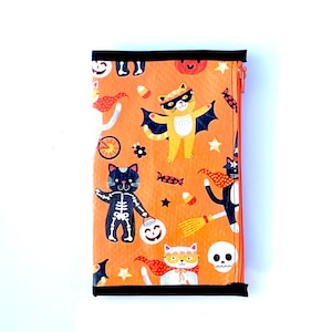 Zipper Pouch Insert Midori Travelers Notebook Spooky Cats