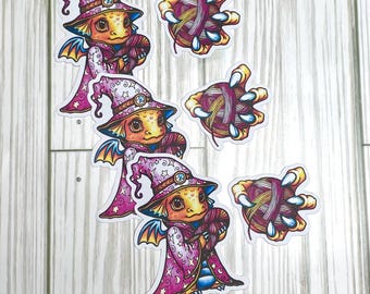 Stitch Quest Stickers Q3 Matte planner scrapbook