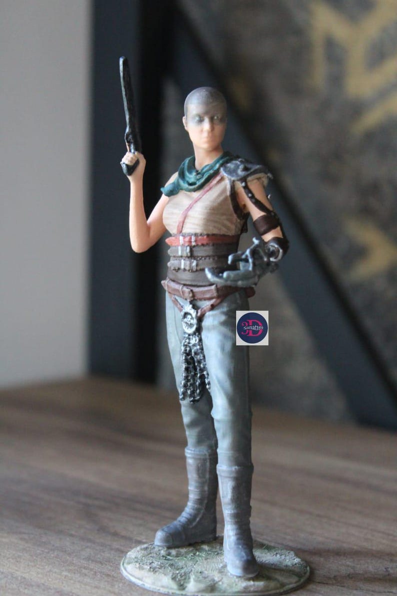 Mad Max Furiosa 3D Stl File, Mad Max Furiosa Figure Stl, Amazing Mad ...