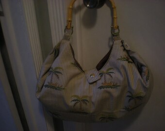 Palm Slouch bag