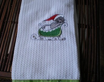 Embroidered Kitchen Towels