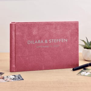 Wedding Guest Book Alternative | Instax Guest Book | Wedding Photo Album for all Instant Photo Sizes | Photo Booth Book 2x6 Photos