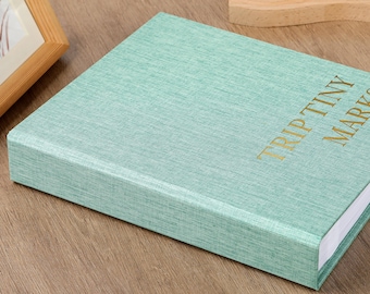 Personalized Slip-In Memory Book | 4x6 Keepsake for Adventures