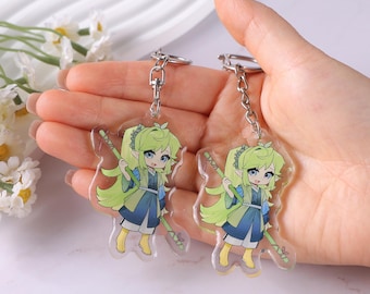 Custom Anime Acrylic Keychain, Personalized Gift
